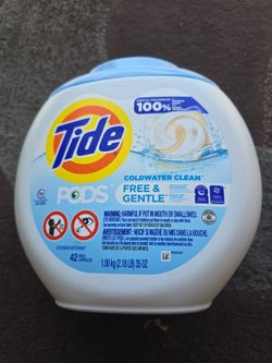 Tide free and gentle  42ct  $10