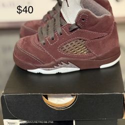 Jordan 5 Burgundy 