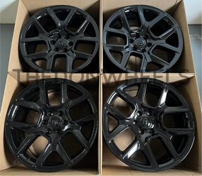 22” Dodge Ram Night Edition wheels rims