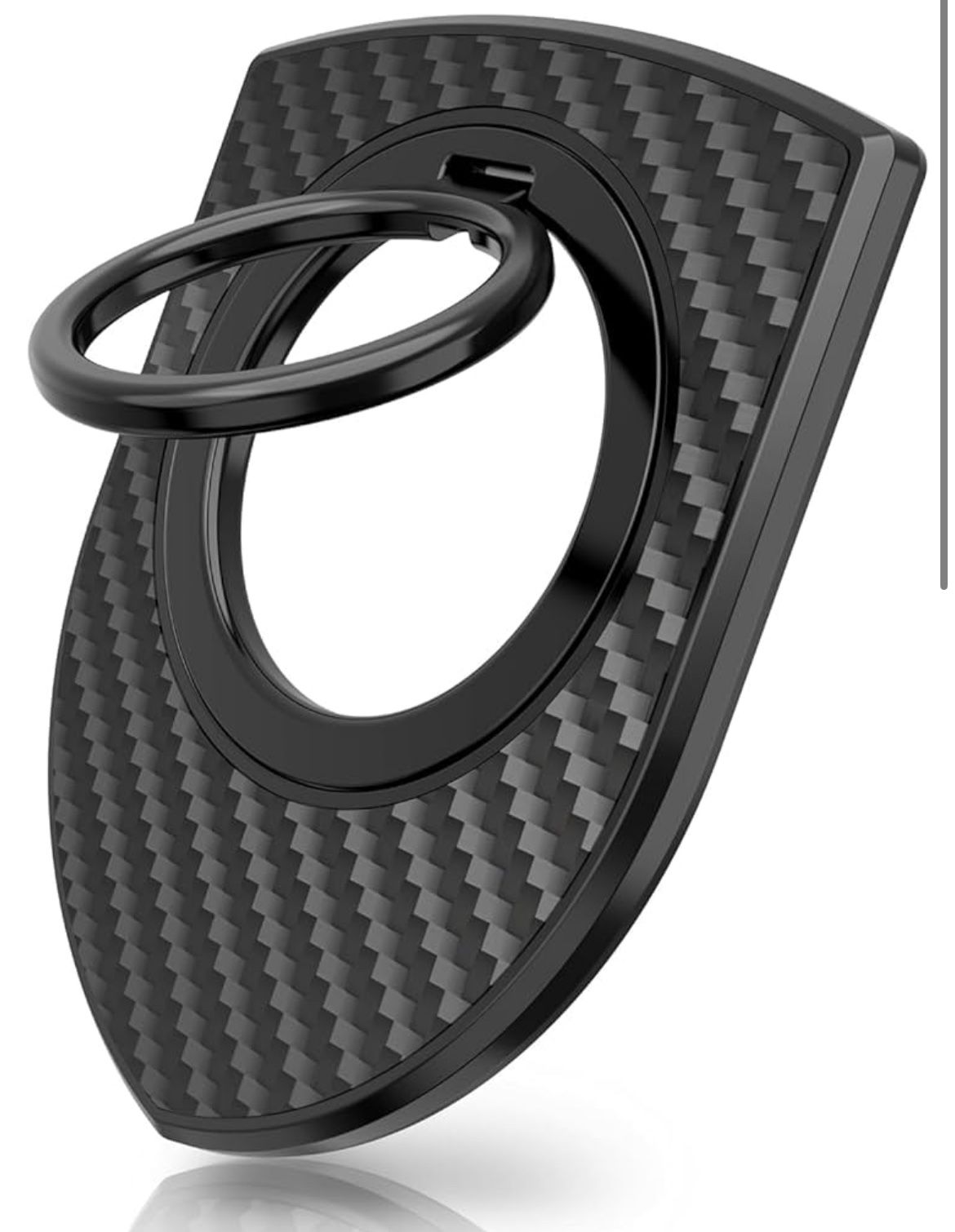 Magnet phone grip carbon fiber pattern 