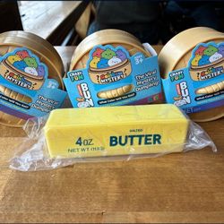 3 Viral Dumpling Squishy And 1 Viral Butter Squishy