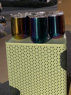 Wine Tumblers With Slide Lid