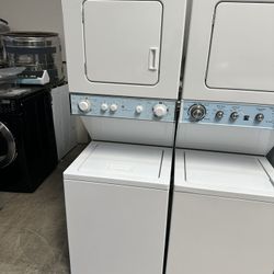 Like New Ge Stackable Gas 24 Inches Wide