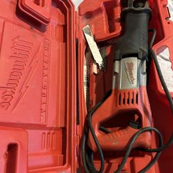 Milwaukee Sawzall 6509, Work Tool,  GOOD CONDITION 