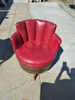 1950s wine barrel bucket chair