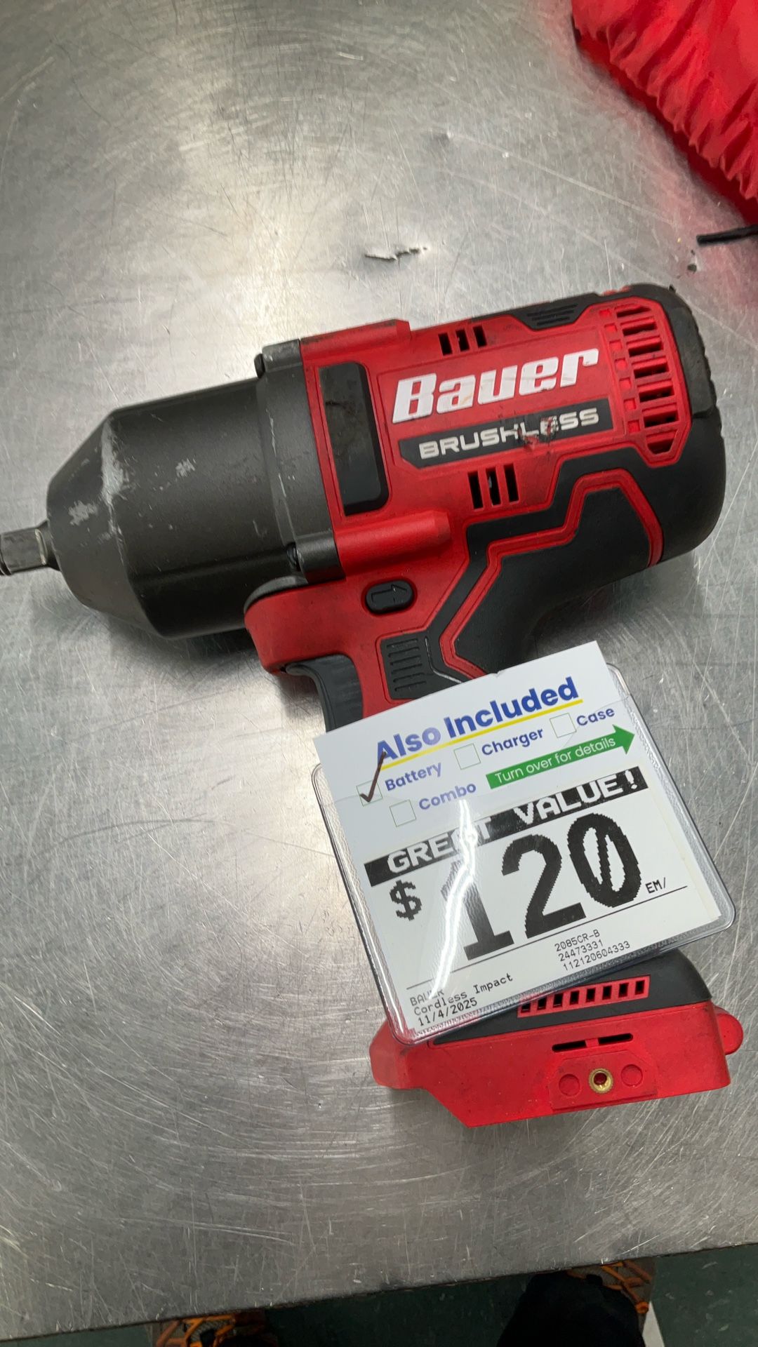 Bauer Impact Drill 