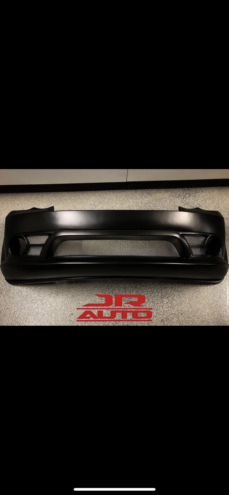 SRT Style Front Bumper Cover Black For 05-07 Jeep Grand Cherokee