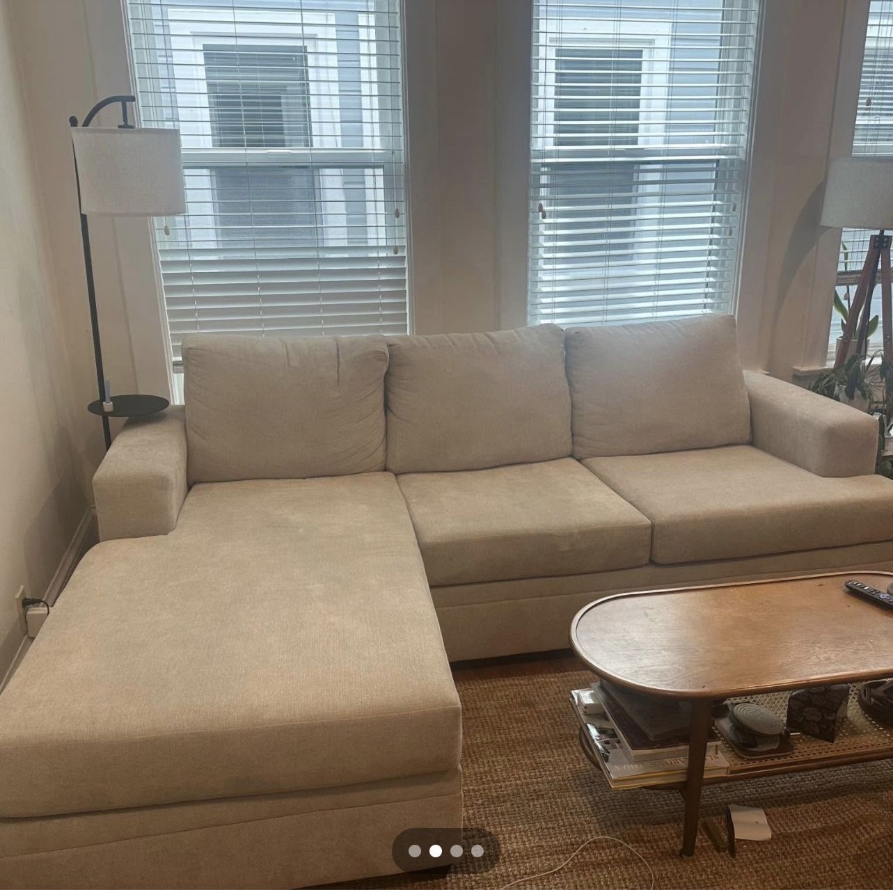 Living spaces couch for sale