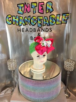 Girls interchangeable headband
