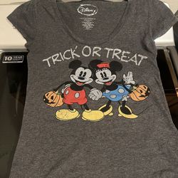 Disney Halloween Shirt Mickey and Minnie