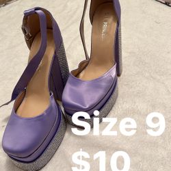 New Women Heels Size 9 $15 Both Pairs 