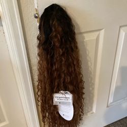 Human Hair Pony Tail