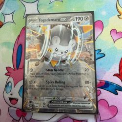 Ascended Heroes Togedemaru ex 149