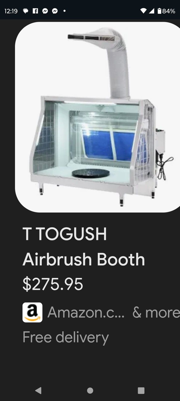 Air Brush Booth Parts Dryer