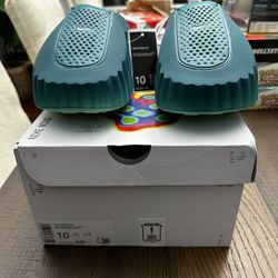 Nike Mind 001 Slides Geode Teal Light Menta Green Blue Size 10 Brand New