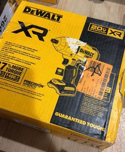Dewalt XR 20v max brushless 1/2” high torque impact wrench (tool only)
