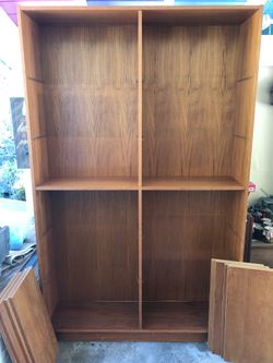 Bookcase with all shelves