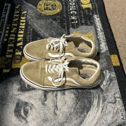 Tan Vans Old School