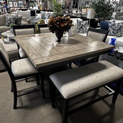 Beautiful Wood Dining Set! $999 ☎️🤎📦