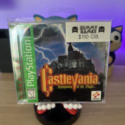 Castlevania: Symphony of the Night (Greatest Hits - PlayStation 1, PS1) COMPLETE - TESTED & WORKING