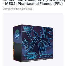 Pokémon Center Phantasmal Flames ETB