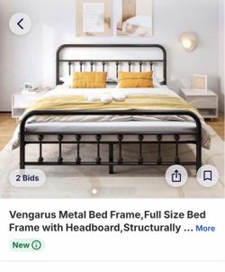 New bed frame (full size)