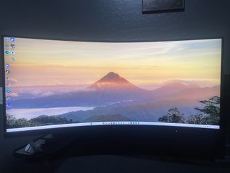 AOC Ultrawide Monitor + Monitor Mount