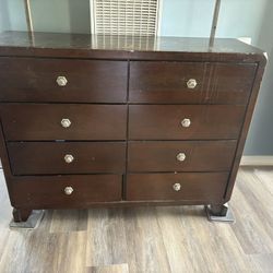 Bedroom Dresser  With Mirror 