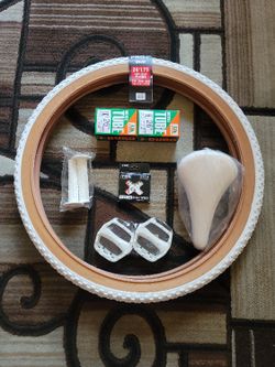 NEW Bicycle Bmx Parts Bundle 26" White