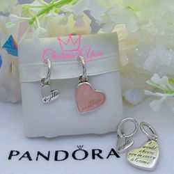 Adorable Charm 925 silver for Pandora moments bracelet.