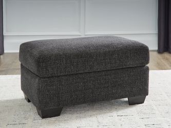 Loreo Ebony Ottoman (Online Special Price)