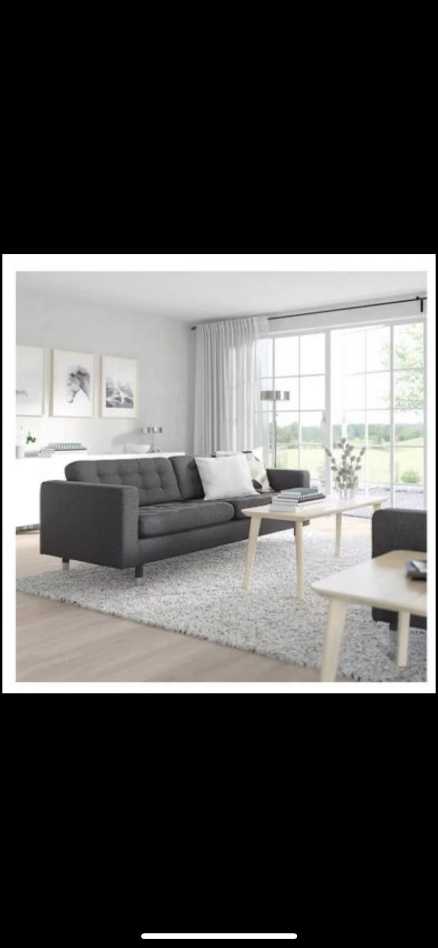 Gray Green Ikea Morabo Seat Sectional IKEA MORABO COUCH