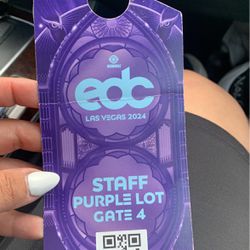 EDC Purple Lot Pass