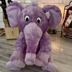 2013 KOHLS CARES DR SEUSS PURPLE ELEPHANT PLUSH