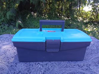 Tool  or Utility box plastic with removable drawer