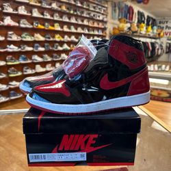 New Jordan 1 Patent Bred Size 11 
