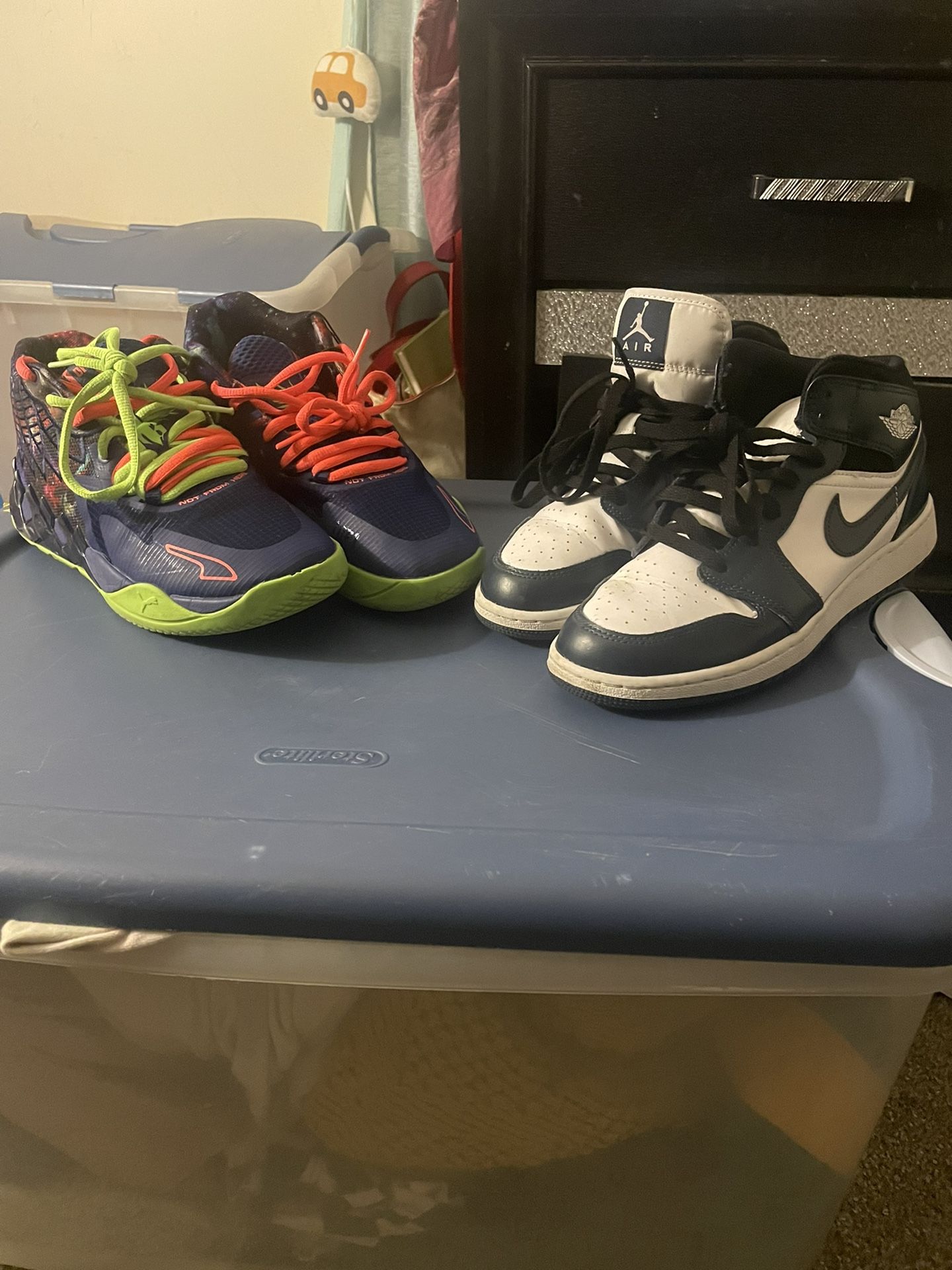 Kid Shoes Size 6 And 6.5 Both For 85