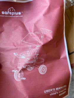 Safeplus Kids Tricycle BB4691