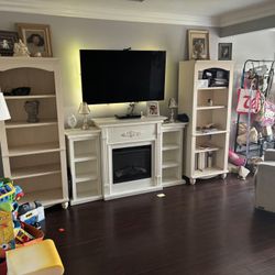 Two Large Book Shelves 