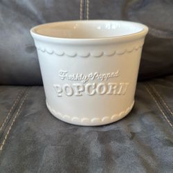 New Ceramic Popcorn Bowl Dish