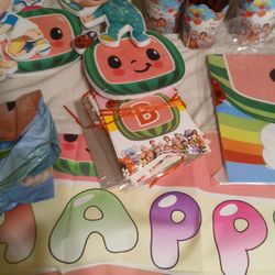 Cocomelon  Decorations/ Decoracion De Cocomelon  