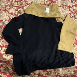Women’s New  Caragian Sweater With Tags