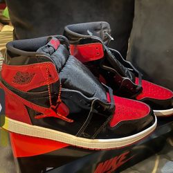 Patent Bred Jordan 1 High Size 11.5