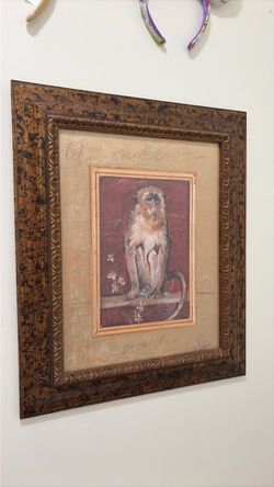 Monkey painting
