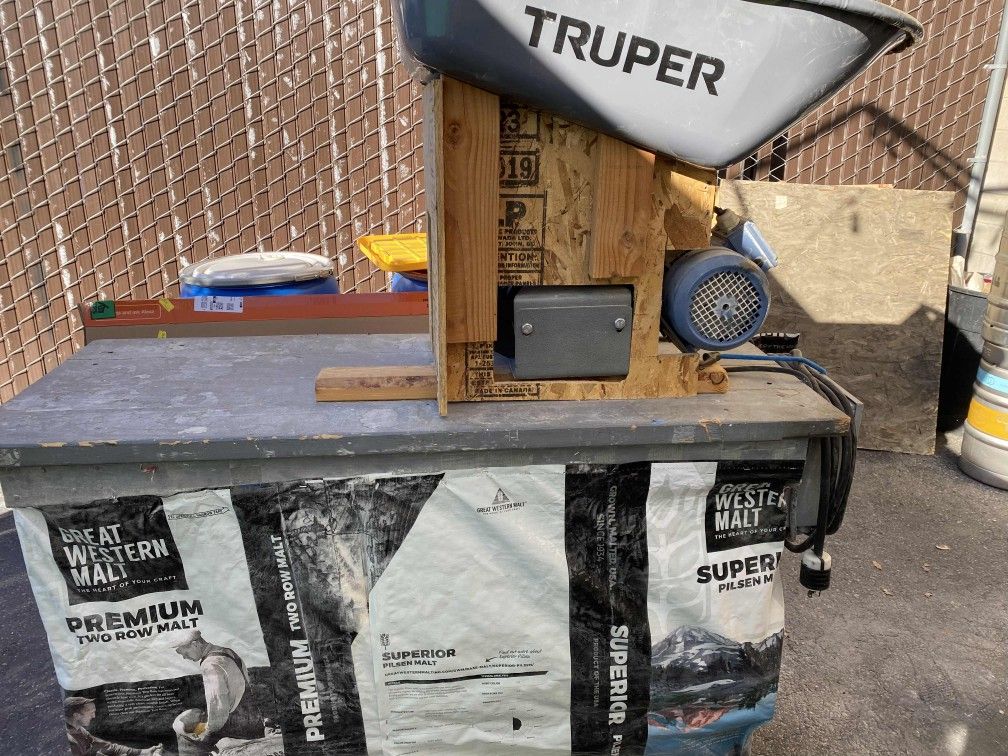 German Grain Mill Mounted With VFD