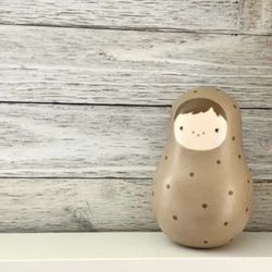 Keepsake Boho Musical Roly Poly Doll // Nevalyashka // Limited Edition