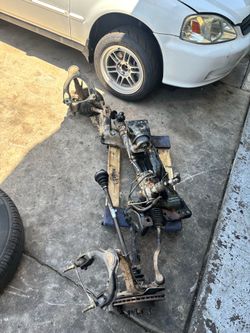 Eg subframe with knuckles