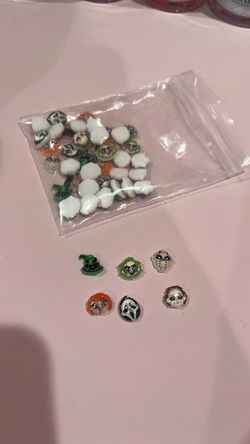 Halloween nail charms