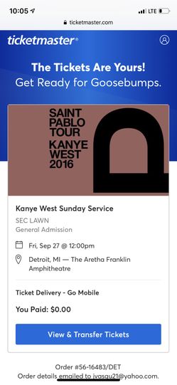 Kanye Sunday service