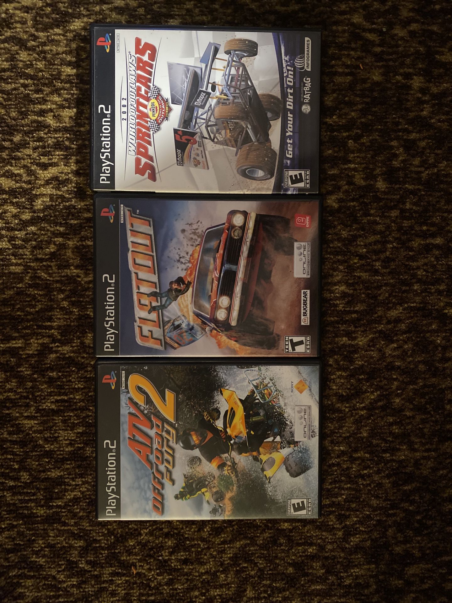 PS2 Game Lot Complete. Some light scratches